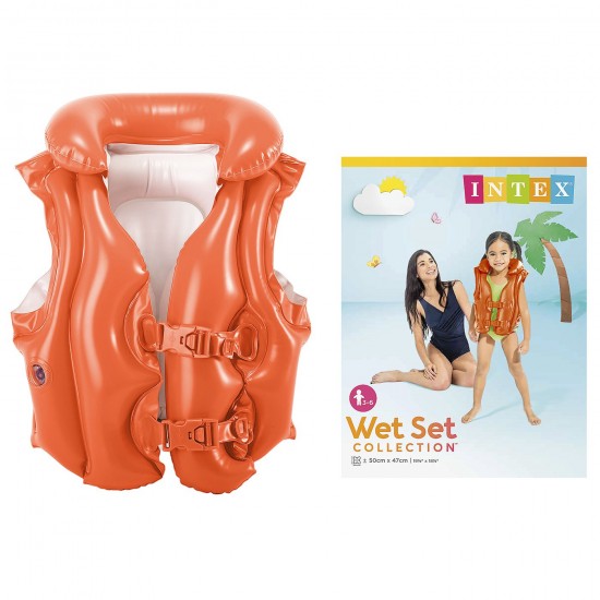 ΓΙΛΕΚΟ ΘΑΛΑΣΣΗΣ ΠΟΡΤΟΚΑΛΙ INTEX 50x47cm Intex 58671eu