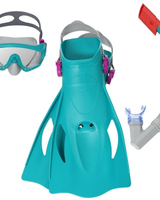 Σετ Μάσκα Αναπνευστήρας & Βατραχοπέδιλα Ενηλίκων Bestway  Bestway 25020