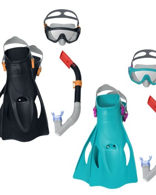 Σετ Μάσκα Αναπνευστήρας & Βατραχοπέδιλα Ενηλίκων Bestway  Bestway 25020