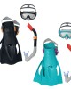 ΣΕΤ ΜΑΣΚΑ ΑΝΑΠΝΕΥΣΤΗΡΑΣ & ΒΑΤΡΑΧΟΠΕΔΙΛΑ ΕΝΗΛΙΚΩΝ BESTWAY  SUMMERtiempo 622870