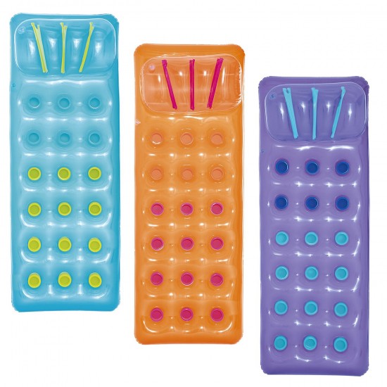 ΦΟΥΣΚΩΤΟ ΣΤΡΩΜΑ DELUXE ΠΟΤΗΡΑΤΟ   BESTWAY 188X71cm SUMMERtiempo 622874