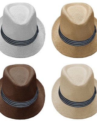 Καπέλο Καβουράκι Ενηλίκων με Κορδέλα  SummerTiempo 622925