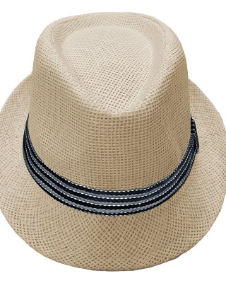 Καπέλο Καβουράκι Ενηλίκων με Κορδέλα  SummerTiempo 622925