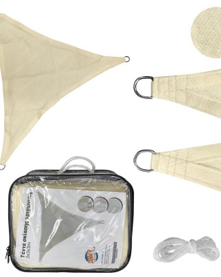 Τέντα Σκίασης Τριγωνική 3x3x3m SummerTiempo 622952