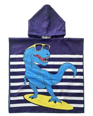 Πόντσο Παιδικό Θαλάσσης Microfiber 60x120cm SummerTiempo 622961