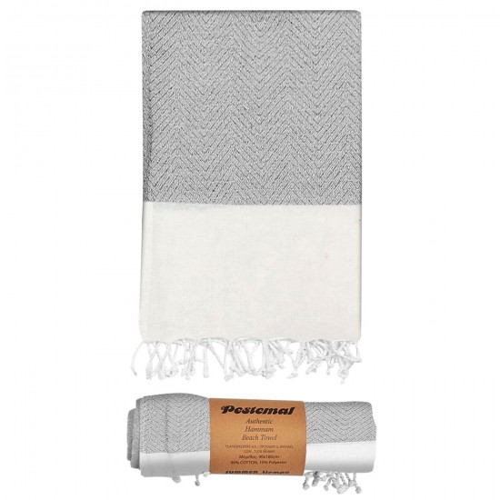 ΠΕΤΣΕΤΑ ΘΑΛΑΣΣΗΣ PESTEMAL ΡΟΜΒΟΙ ΜΕ ΛΕΥΚΗ ΦΑΣΑ ~280g 90x180cm SUMMERtiempo 622966