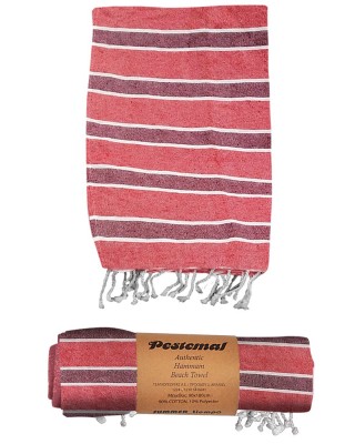 Πετσέτα Θαλάσσης Pestemal με Χρωματιστές Ρίγες ~280g 90x180cm SummerTiempo 622967