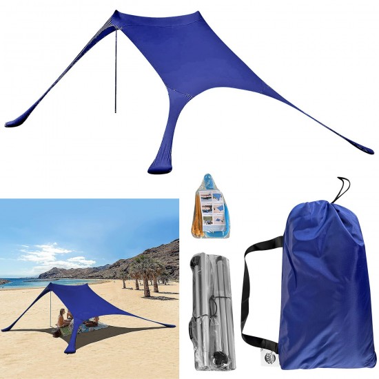 TG-42-2950 - ΣΚΙΑΣΤΡΟ ΠΑΡΑΛΙΑΣ ΕΛΑΣΤΙΚΟ 210x210cm SUMMERtiempo 622970 ΣΚΙΑΣΤΡΟ ΠΑΡΑΛΙΑΣ ΕΛΑΣΤΙΚΟ 210x210cm SUMMERtiempo 622970