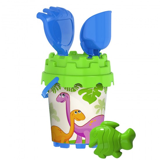 ΚΟΥΒΑΔΑΚΙ ΔΕΙΝΟΣΑΥΡΑΚΙ Φ14cm ΣΕΤ=5 ΤΕΜ SUMMERtiempo 622994