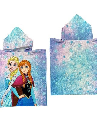 Πετσέτα Θαλάσσης Πόντσο Microfiber Frozen 2 100x50cm Disney 2023FR003