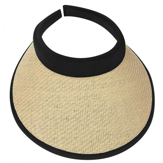 Καπέλο Ανοιχτό Visor Γυναικείο Ψαθόχαρτο  SummerTiempo 623121