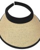 Καπέλο Ανοιχτό Visor Γυναικείο Ψαθόχαρτο  SummerTiempo 623121