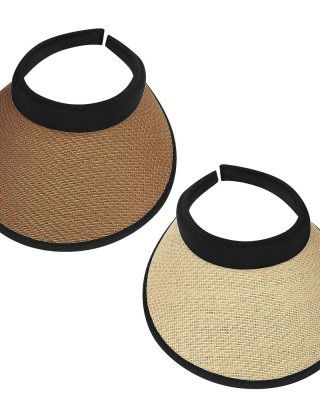 Καπέλο Ανοιχτό Visor Γυναικείο Ψαθόχαρτο  SummerTiempo 623121