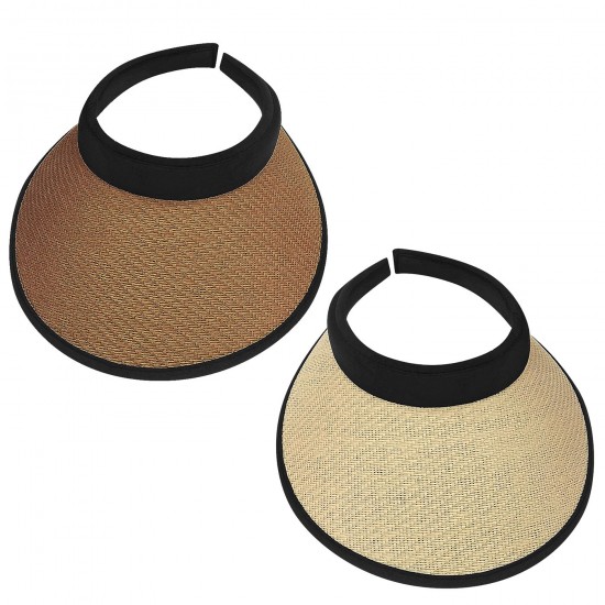 Καπέλο Ανοιχτό Visor Γυναικείο Ψαθόχαρτο  SummerTiempo 623121