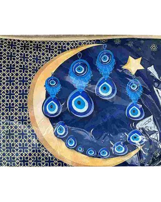 Νεσεσέρ Τσαντάκι με Μάτια - Φεγγάρι 28x19cm SummerTiempo 623146