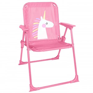 Καρεκλάκι Μεταλλικό Αναδιπλούμενο με Σχέδιο 50x38cm SummerTiempo 623226