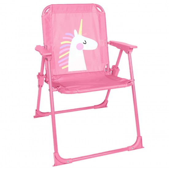 Καρεκλάκι Μεταλλικό Αναδιπλούμενο Δεινόσαυρος 50x39x37cm SummerTiempo 623226