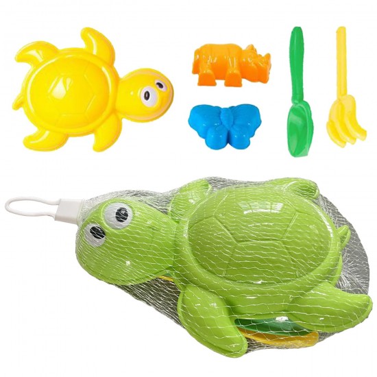 Παιχνίδια Παραλίας με Χελώνα σετ=5τεμ 22x17x9cm SummerTiempo 623238