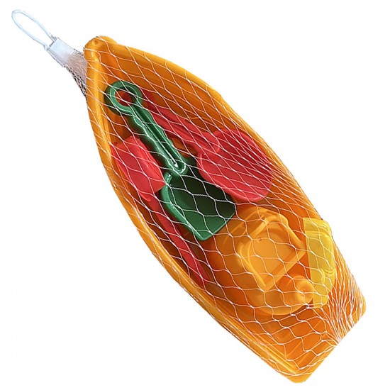 Βαρκάκι Παραλίας σετ=6τεμ 30x13x10cm SummerTiempo 623239