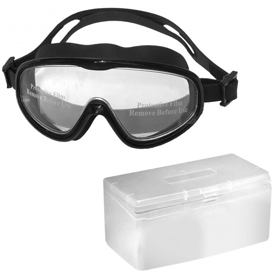 Γυαλάκια Σιλικόνης Ενιαία Μαύρα Ενηλίκων  SummerTiempo 623242