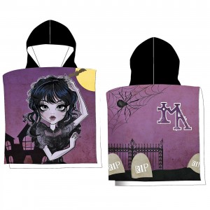 Πετσέτα Θαλάσσης Ποντσο Microfiber Wednesday 100x50cm Wednesday WEF24-3660