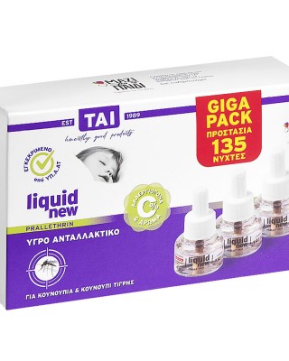 Εντομοκτόνο TAI Liquid Υγρό Ανταλλακτικό Σετ=3 τεμ  Tai