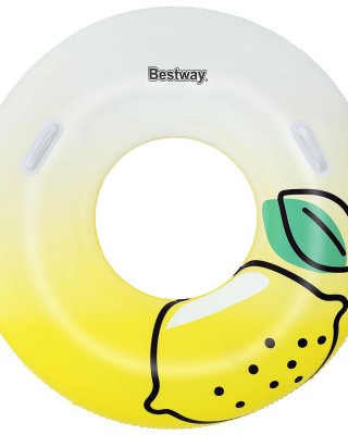 Φουσκωτό Ρόδα με Χερούλια Σχέδιο Λεμόνι Bestway Ø114 x 45cm Bestway 36448