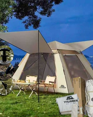 Σκηνή Αυτόματη 3-4 Ατόμων 2,1x2,1x1,4m SummerTiempo 623382