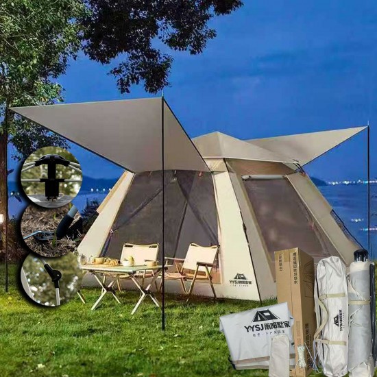 Σκηνή Αυτόματη 3-4 Ατόμων 2,1x2,1x1,4m SummerTiempo 623382