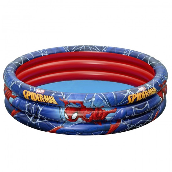 TG-42-417 - ΠΙΣΙΝΑ ΦΟΥΣΚΩΤΗ SPIDERMAN 122x30cm Bestway ΠΙΣΙΝΑ ΦΟΥΣΚΩΤΗ SPIDERMAN 122x30cm Bestway
