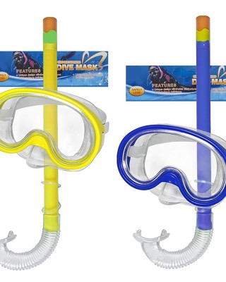 Σετ Μάσκα Παιδική με Αναπνευστήρα  SummerTiempo 62527