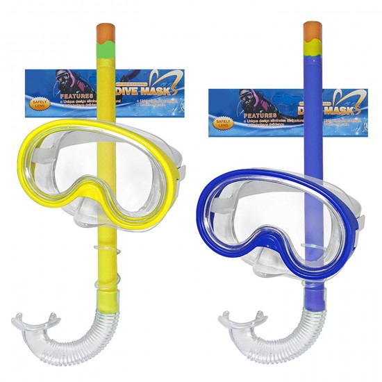 ΣΕΤ ΜΑΣΚΑ ΠΑΙΔΙΚΗ ΜΕ ΑΝΑΠΝΕΥΣΤΗΡΑ  SUMMERtiempo 62527