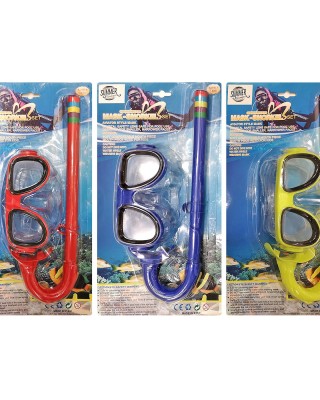 Μάσκα Αναπνευστήρας σετ Παιδικό Blister  SummerTiempo 62532