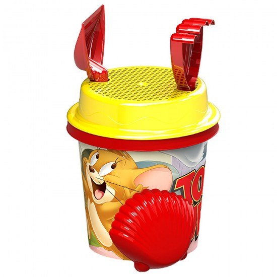 ΚΟΥΒΑΔΑΚΙ TOM & JERRY ΣΕΤ=5ΤΕΜ Φ17cm DEMA WB-1804-TJ(M)/26