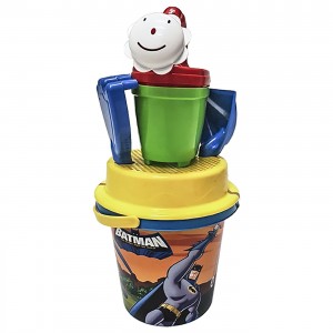 Κουβαδάκι Ποτιστήρι Batman σετ=5τεμ Φ17cm Warner Bros WB-W-1816-B