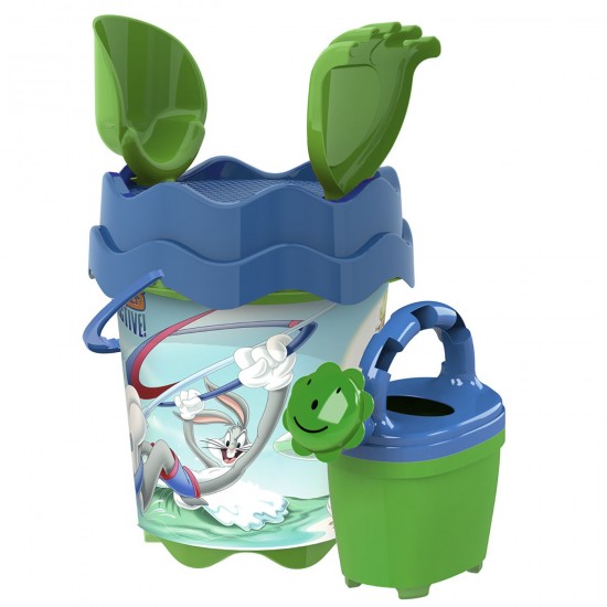 ΚΟΥΒΑΔΑΚΙ ΠΟΤΙΣΤΗΡΙ LOONEY ΣΕΤ=5ΤΕΜ Φ17cm DEMA WB-1816-LT-WN