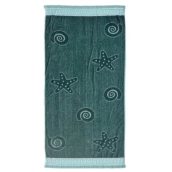 ΠΕΤΣΕΤΑ ΤΖΑΚΑΡ ΒΕΛΟΥΤΕ 75x150cm  ~450gr SUMMERtiempo 62845