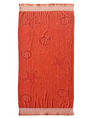 Πετσέτα Θαλάσσης Ζακάρ Μονόχρωμη 75x150cm ~450gr SummerTiempo 62845
