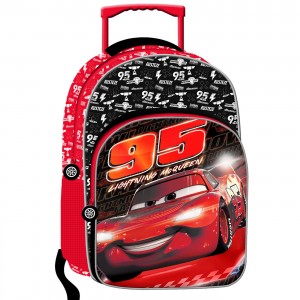 Τσάντα Τρόλευ Δημοτικού Cars 43x31x18cm Disney Τσάντα Τρόλευ Δημοτικού Cars 43x31x18cm Disney