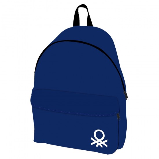 TG-50-2481 - ΣΑΚΙΔΙΟ ΜΠΛΕ UNITED COLORS OF BENETTON 41x30x17cm CREATIVE CONCEPTS 1625-9306B ΣΑΚΙΔΙΟ ΜΠΛΕ UNITED COLORS OF BENETTON 41x30x17cm CREATIVE CONCEPTS 1625-9306B