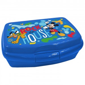 Δοχείο Φαγητού Πλαστικό Mickey 16,5x12,5x6cm  600ml Disney 4407-77152