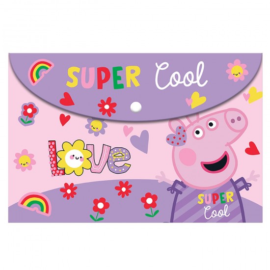 ΦΑΚΕΛΟΣ ΚΟΥΜΠΙ Α4 PEPPA A4 PEPPA