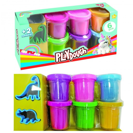 ΖΥΜΑΡΑΚΙΑ 6 ΒΑΖΑΚΙΑ ΜΕ ΚΑΛΟΥΠΙΑ UNICORN 336gr net(6x56), 22x12x5,5cm Justnote 703335