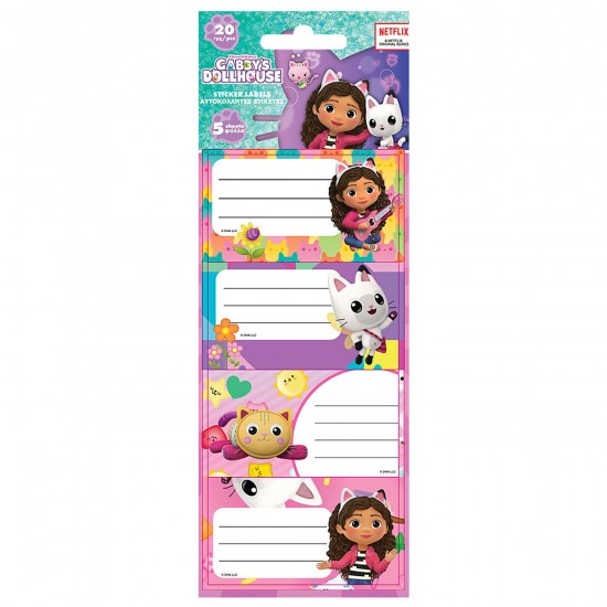 TG-50-3330 - ΕΤΙΚΕΤΕΣ GABBYS 2 ΣΕΤ=5 ΦΥΛΛΑ 20 ΕΤΙΚΕΤΕΣ GABBYS DOLLHOUSE 000574076 ΕΤΙΚΕΤΕΣ GABBYS 2 ΣΕΤ=5 ΦΥΛΛΑ 20 ΕΤΙΚΕΤΕΣ GABBYS DOLLHOUSE 000574076