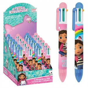 Στυλό 6 Χρωμάτων Gabbys Dollhouse  Gabbys Dollhouse 000574053