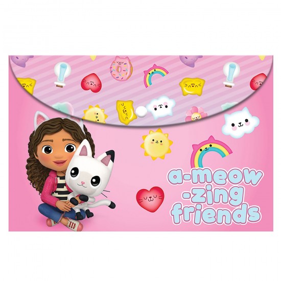 TG-50-3342 - ΦΑΚΕΛΟΣ ΚΟΥΜΠΙ Α4 GABBYS DOLLHOUSE GABBYS DOLLHOUSE 000574056 ΦΑΚΕΛΟΣ ΚΟΥΜΠΙ Α4 GABBYS DOLLHOUSE GABBYS DOLLHOUSE 000574056