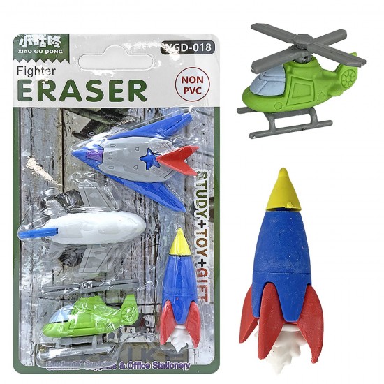 ΓΟΜΕΣ 3D ΙΠΤΑΜΕΝΑ 4ΤΕΜ ~4cm Justnote 703393