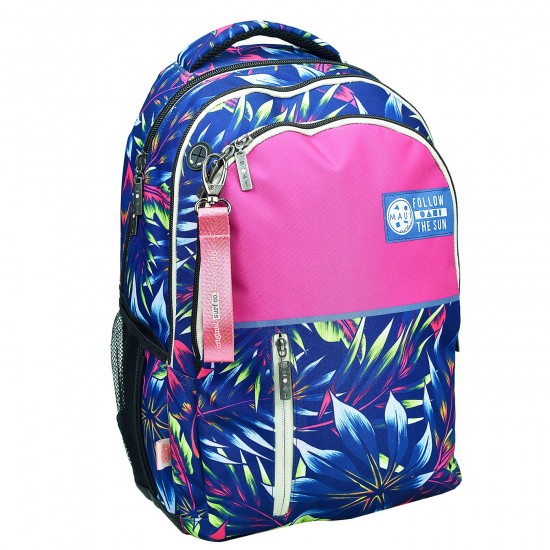 TG-50-3471 - Σακίδιο Οβαλ Maui Ferns 48x30x28cm Gim 339-03031 Σακίδιο Οβαλ Maui Ferns 48x30x28cm Gim 339-03031