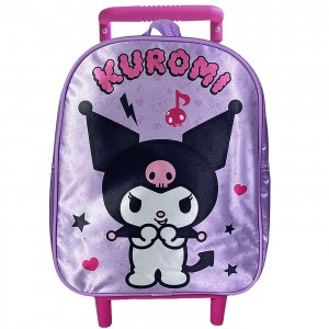 Τσάντα Τρόλευ Νηπίου Kuromi 29cm Kuromi 1000ET28-4251 Τσάντα Τρόλευ Νηπίου Kuromi 29cm Kuromi 1000ET28-4251