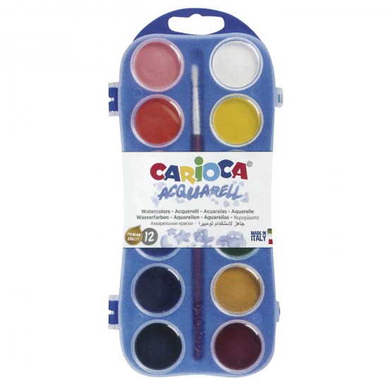 TG-60-115 - ΝΕΡΟΜΠΟΓΙΑ 12ΧΡΩΜΑΤΑ CARIOCA Carioca 42400 ΝΕΡΟΜΠΟΓΙΑ 12ΧΡΩΜΑΤΑ CARIOCA Carioca 42400